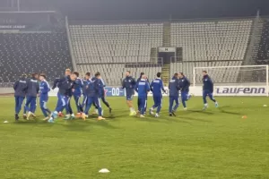 Η προπόνηση στο "Partizana" (Φώτος/Βίντεο)