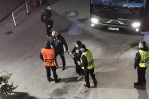 Η άφιξη της Ομόνοιας (Φώτος)