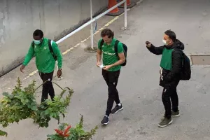 Η άφιξη της Ομόνοιας (Φώτος)