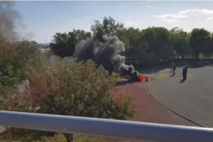 Μαθητές με κουκούλες πήγαν να κάψουν σχολείο στη Λεμεσό