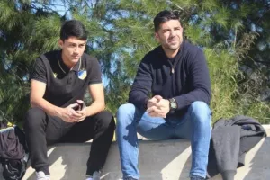 Ευχές... ο περήφανος μπαμπάς! 