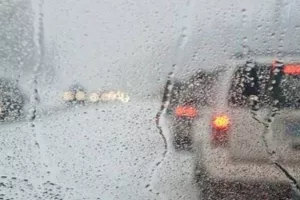 Έντονα καιρικά φαινόμενα στον αυτοκινητόδρομο