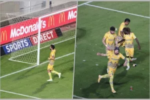Γκολ ο Κβιλιτάια... και αντικείμενα (φώτος)