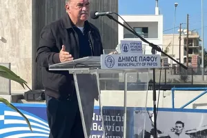 ΚΟΑ: Τελετή τιμής για τον Στέλιο Κυριακίδη (φώτος)