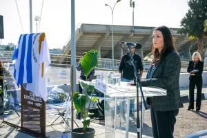 ΚΟΑ: Τελετή τιμής για τον Στέλιο Κυριακίδη (φώτος)