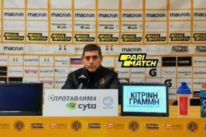 Παντελίδης: "Ευχαριστημένος για τη νίκη, βαθμολογικά όμως δεν κάναμε τίποτα"