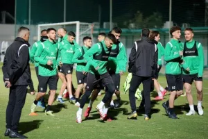 H τελευταία προπόνηση της Ομόνοιας (φώτος)