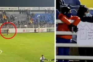 Mήνυμα στον Όκρι και δώρο η φανέλα: "Είσαι ο αγαπημένος μου!!"