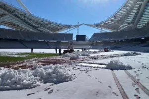 Πυρετώδεις εργασίες για να καθαριστεί το ΟΑΚΑ