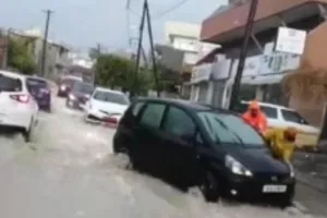 Δρόμοι ποτάμια στη Λεμεσό!
