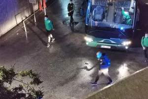 Η άφιξη της Ομόνοιας, παρών οι Τζιωνής - Τσέποβιτς! (φώτος)