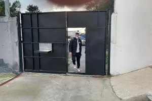 (ΦΩΤΟΣ) Άφιξη Εθνικού Άχνας 