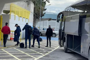 Η άφιξη της Πάφος FC (βίντεο/φώτος)