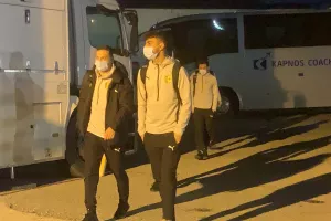(Φώτος/βίντεο) Στο ΜΑΚ η ΑΕΚ