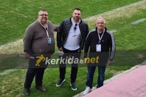 Ο πρόεδρος με Θεόδωρο και Δώρο