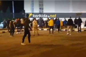 (ΒΙΝΤΕΟ) Ένταση μετά το τέλος του αγώνα έξω από το "Στέλιος Κυριακίδης"