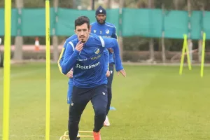 (ΦΩΤΟΣ/ΑΠΟΕΛ) Πέδρο σε... δράση