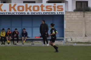 Κ14 ΑΕΛ-Νέα Σαλαμίνα (Φωτορεπορτάζ)