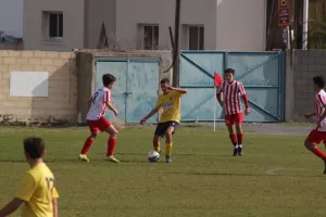 Κ14 ΑΕΛ-Νέα Σαλαμίνα (Φωτορεπορτάζ)
