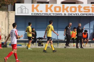 Κ15 ΑΕΛ-Νέα Σαλαμίνα (Φωτορεπορτάζ)