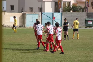 Κ15 ΑΕΛ-Νέα Σαλαμίνα (Φωτορεπορτάζ)