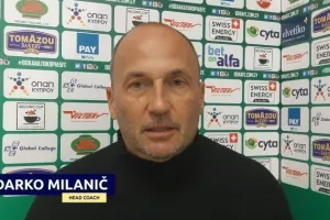 Μίλανιτς... για το διπλό: "Οι παίκτες μου έκαναν τα πάντα" (Βίντεο)