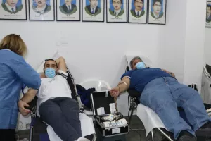 Αιμοδοσία εις μνήμη Κίκη Κυριάκου με παρουσία του Μιχάλη Χατζηπαντέλα (φώτος)