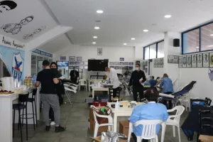Αιμοδοσία εις μνήμη Κίκη Κυριάκου με παρουσία του Μιχάλη Χατζηπαντέλα (φώτος)