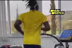 'Έπιασε" δουλειά με τα "γαλαζοκίτρινα"! (βίντεο/φώτος)