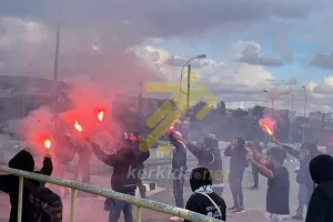 Απόλλων: "Καυτή" υποδοχή της αποστολής στην Πάφο! (φώτος/βίντεο)