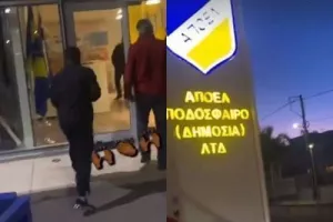 Κάλυψε την άφιξη του Σαρφό στον Αρχάγγελο ο φορ της Άσσιας! (φώτος)