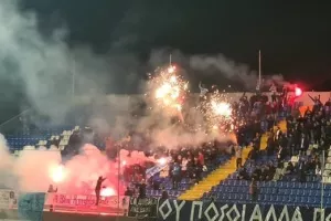 Εντυπωσιακή υποδοχή με πυρσούς στο Δασάκι! (βίντεο)