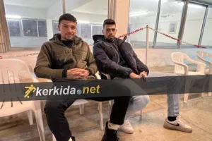 Φάνος και Δημήτρης από την κερκίδα