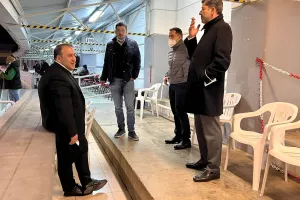 Κίρζης και συνεργάτες στο Μακάρειο μετά την εκδίκαση των εφέσεων