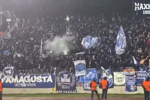 Συνθήματα και... παλμό οι "Μαχητές" στο Βελιγράδι (βίντεο)