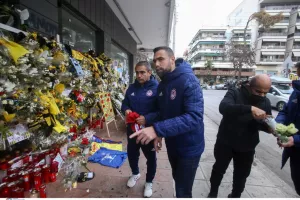 Τίμησαν τη μνήμη του Άλκη οι Ιμπαγάσα, Μανιάτης και Ανατολάκης (φώτος)