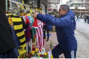 Τίμησαν τη μνήμη του Άλκη οι Ιμπαγάσα, Μανιάτης και Ανατολάκης (φώτος)