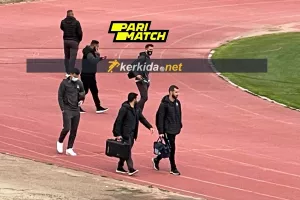 Άφιξη στο "Στέλιος Κυριακίδης" (βίντεο/φώτος)