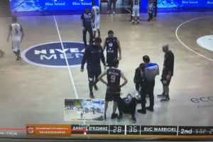 Κύπρος: Κουτούλησαν διαιτητής και παίκτης σε μια τρελή φάση (βίντεο)