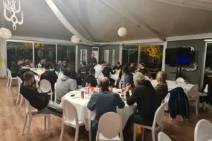 Η κοπή της πίτας στον Χαλκάνωρα