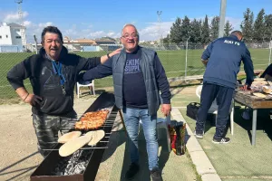 Προπόνηση και μετά... φουκούες! (φώτος)