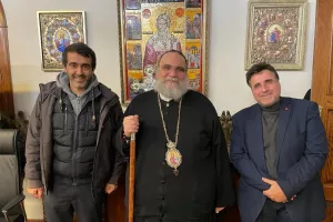 Συνάντηση με τον Μητροπολίτη Ταμαοσύ και Ορεινής κ.Ησαΐα Κυκκώτη