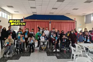 "Βυσσινί" επίσκεψη στο ειδικό σχολείο "Απόστολος Παύλος" (φώτος)