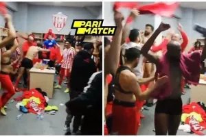 (BINTEO) Μετά τον Ερμή, τα "έσπασαν" στα αποδυτήρια!