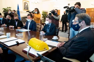 (ΦΩΤΟΣ) Στο Προεδρικό οι ομάδες της Λεμεσού 