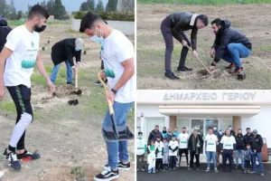 Ομόνοια / Έξι γκολ, 288 δέντρα (φώτος)