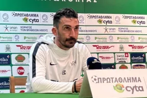 Ηλίας: "Και τα τρία γκολ ήρθαν από λάθη μας"
