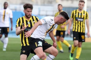 ΑΕΚ Β' - Εργότελης 1-1: Πήραν τον βαθμό οι Κρητικοί