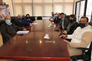 Ο Πρόεδρος του ΚΟΑ συναντήθηκε με το Κοινοτικό Συμβούλιο Αγγλισίδων