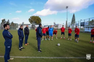 Kλικς από την προπόνηση της "Αθάνατης" 